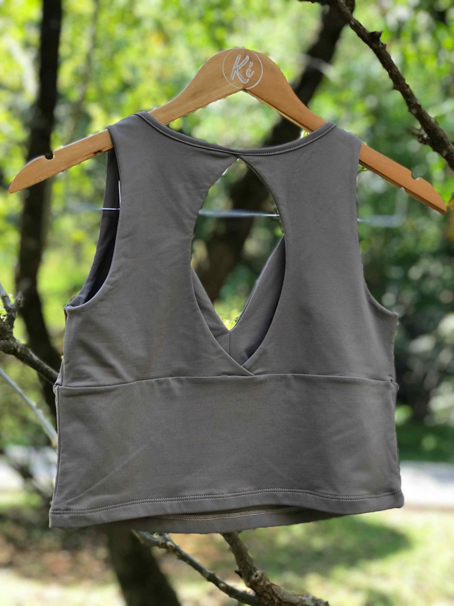 Top Bio Full Moon Cinza Claro