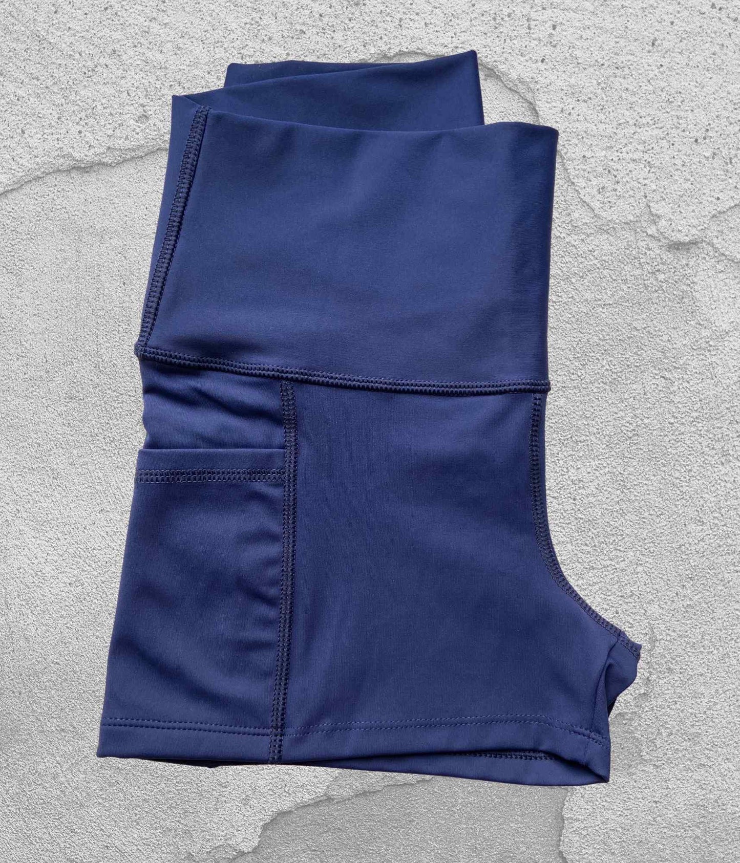 Short Energy Bolso Azul Marinho