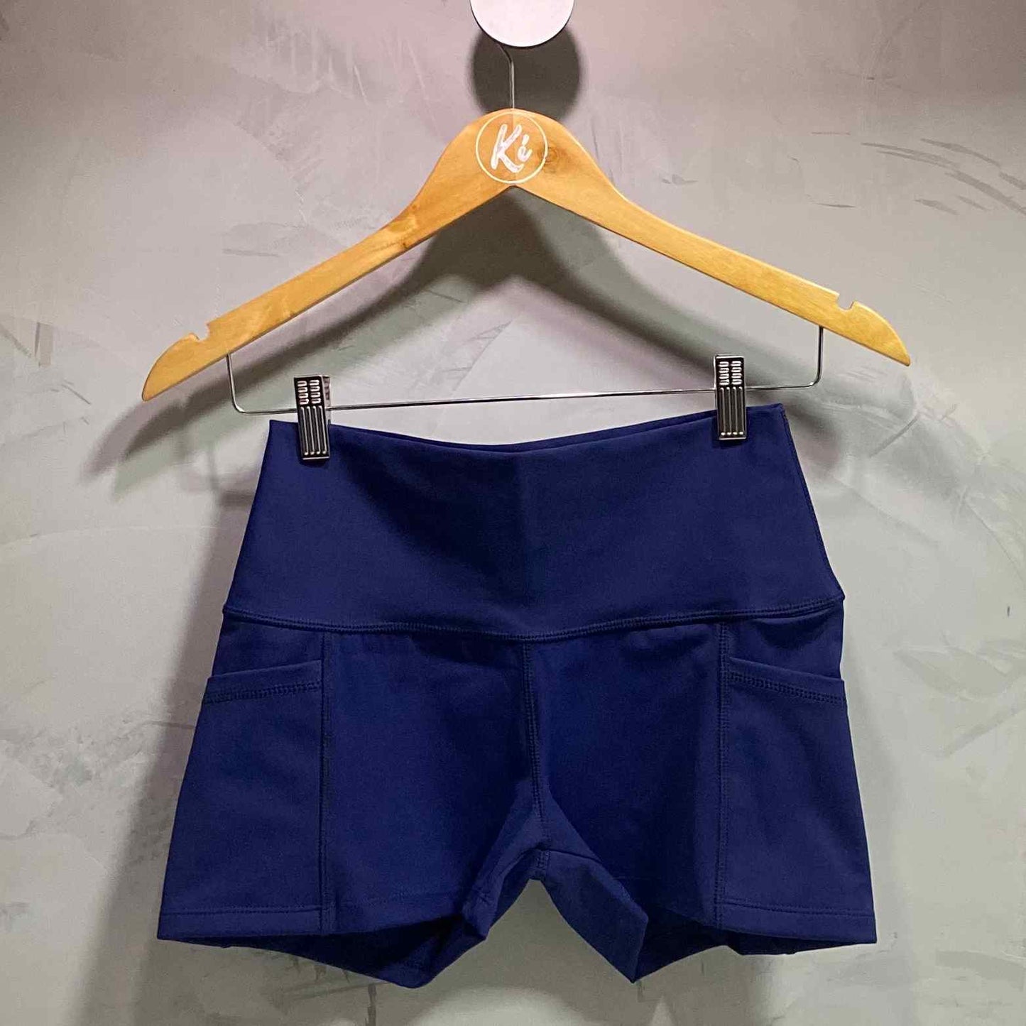 Short Energy Bolso Azul Marinho
