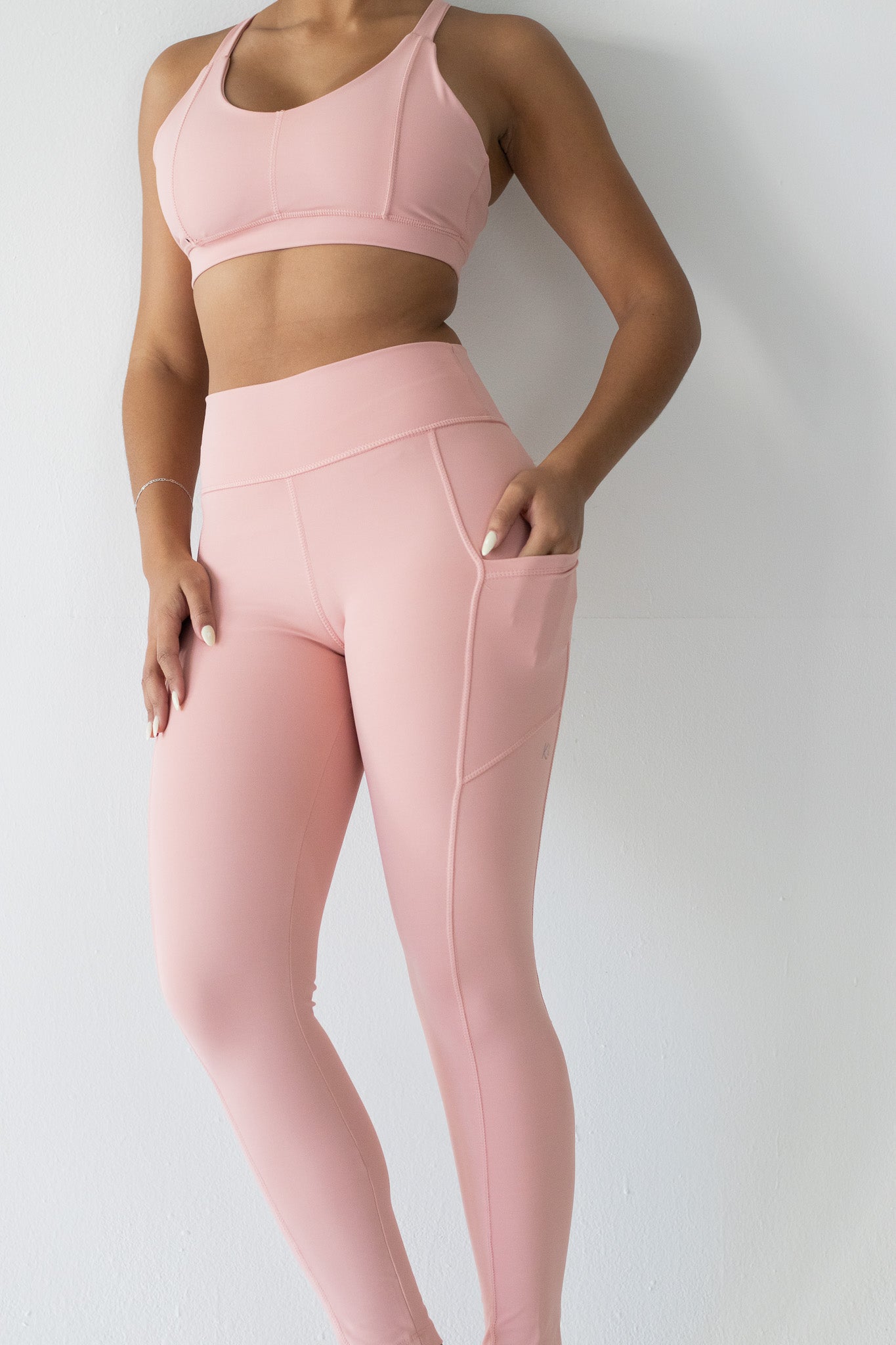Legging Bio com Bolso Rosa
