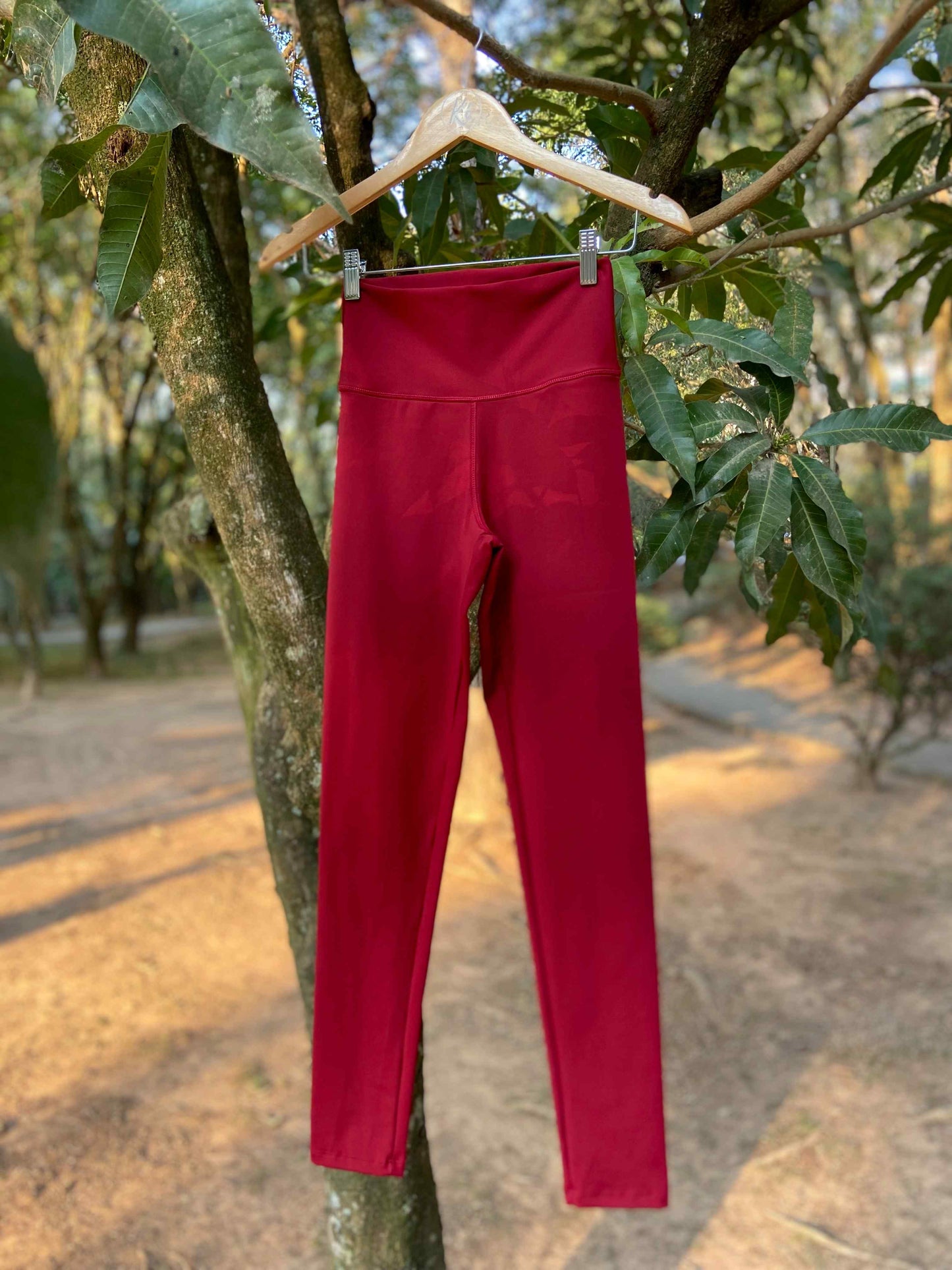 Legging Cintura Super Alta Energy One Red Hot