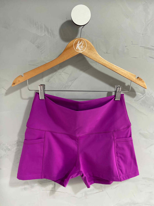 Short Energy Bolso Roxo