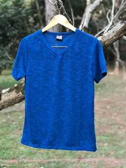Camiseta PET V Azul Primário
