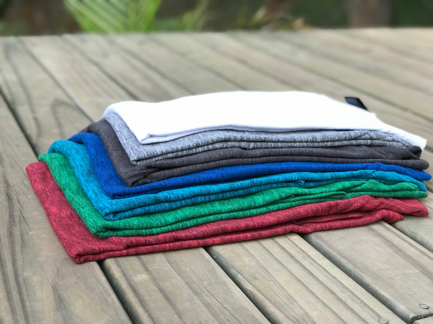 Camiseta Raglan em PET reciclado Vermelha
