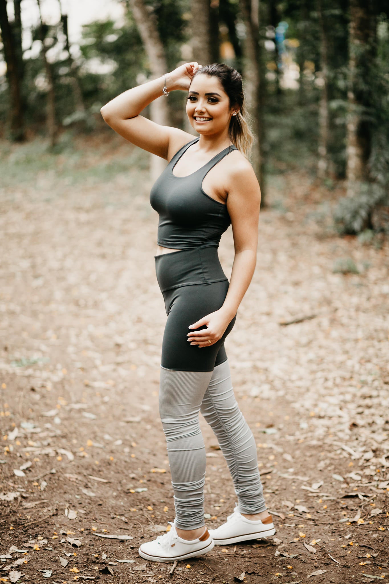 Legging Duo Grafite