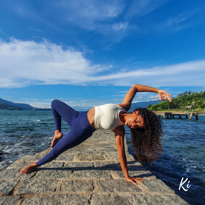 Legging Cintura Super Alta Energy One Azul Marinho