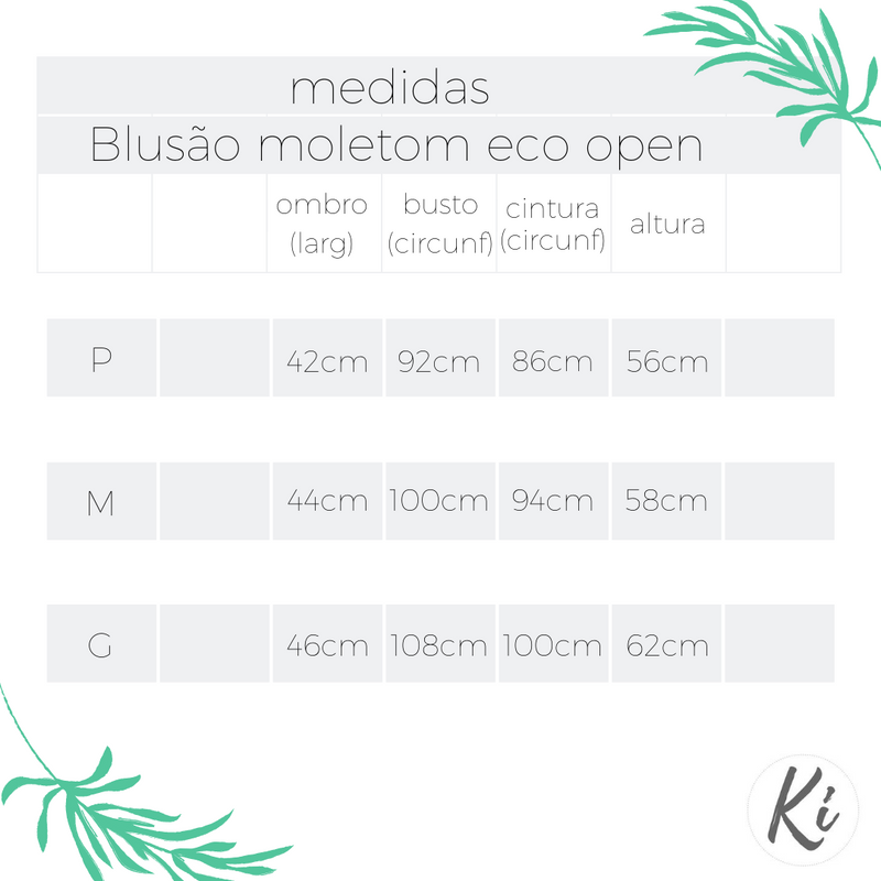 Moleton Eco Open - Ki Mindful Wearing